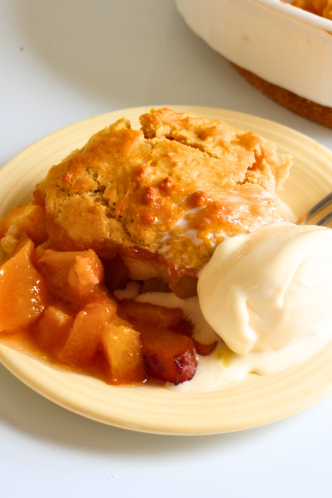Easy Peach Cobbler