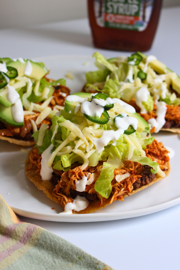 Chicken Tinga with Maple Syrup