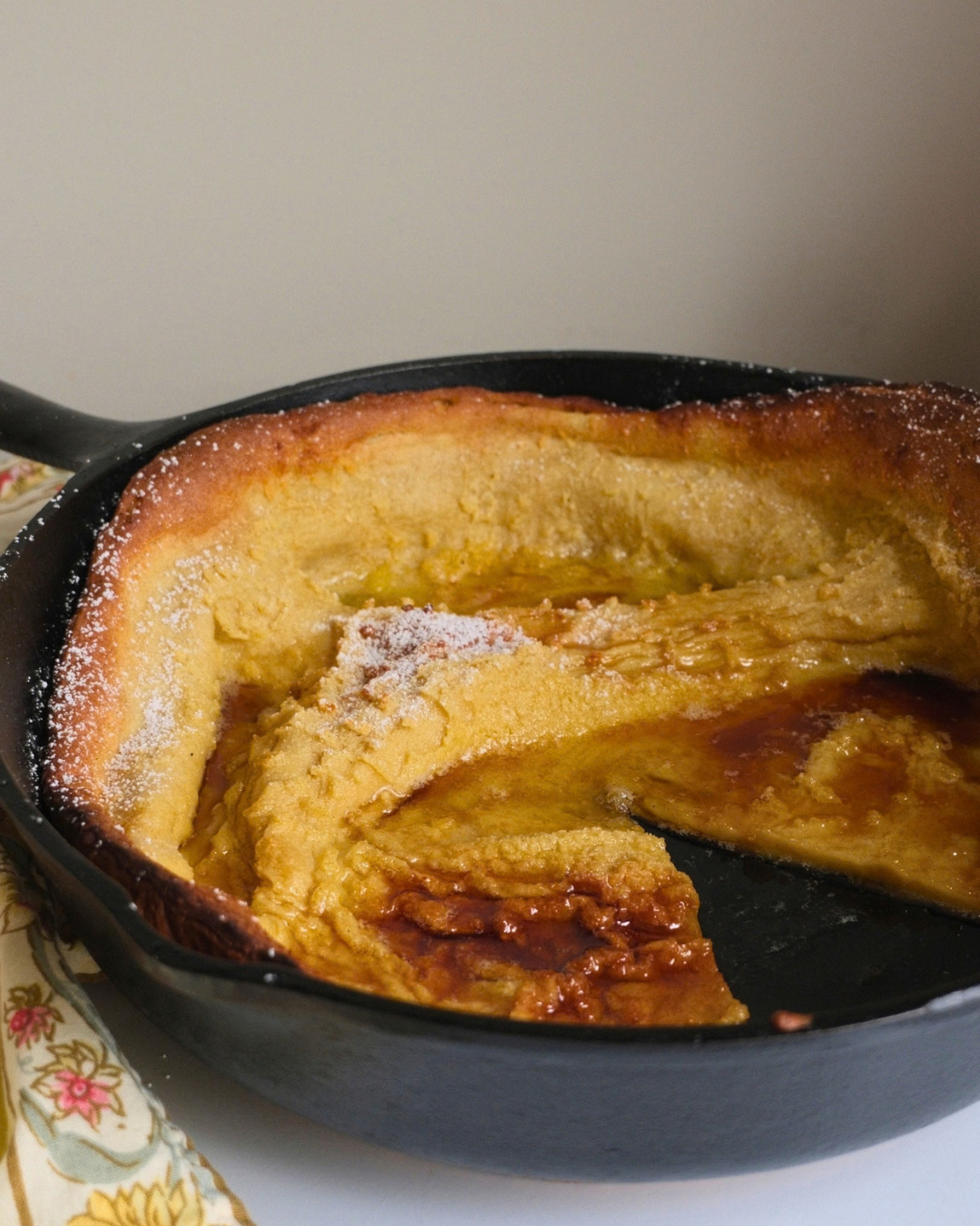 Delicious Maple Dutch Baby