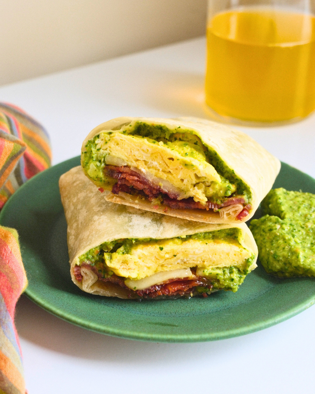 Maple Breakfast Burrito