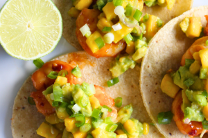 Maple Chipotle Shrimp Tacos